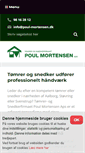 Mobile Screenshot of poul-mortensen.dk